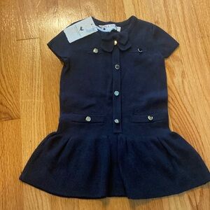 Sweater dress short sleeve